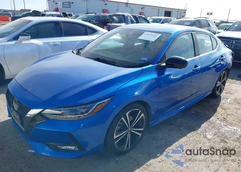 2020 Nissan Sentra Sr z USA, uszkodzony, nr VIN 3N1AB8DV8LY295056